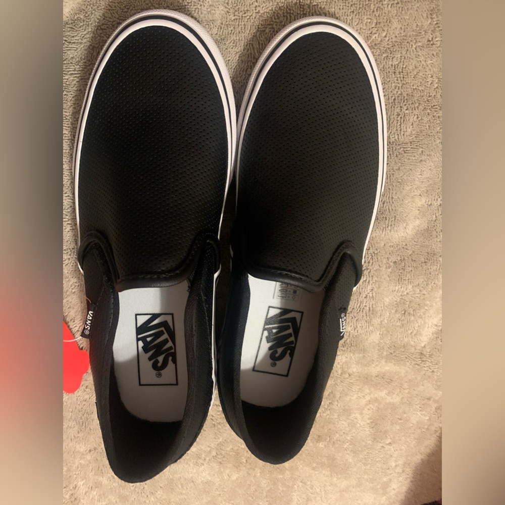Brand New Leather Vans